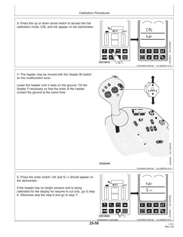 John Deere 9780 CTS Combines Operator’s Manual (OMZ92966) Workshop Guide