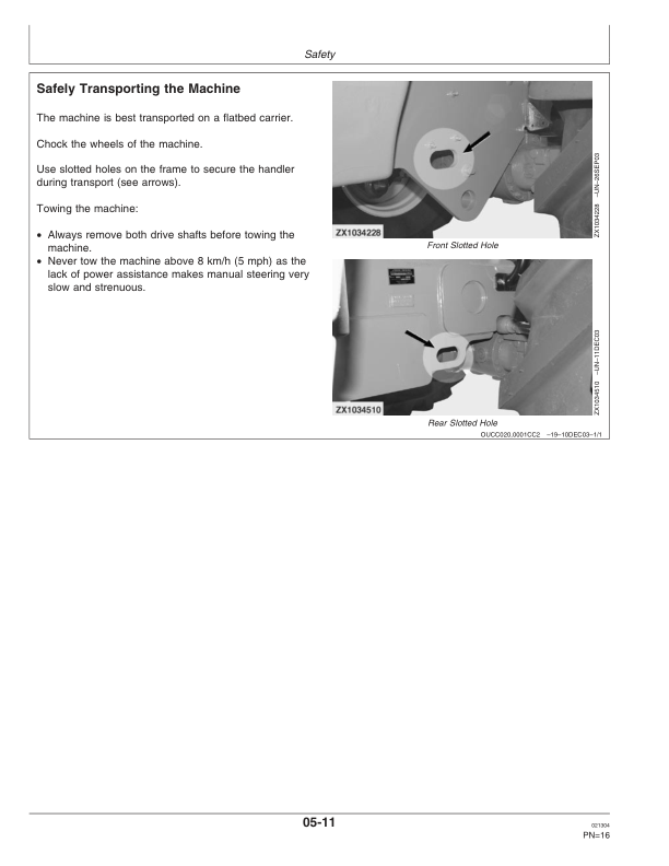 John Deere 3220 & 3420 Telescopic Handlers Operator’s Manual (OMZ93533) Workshop Guide