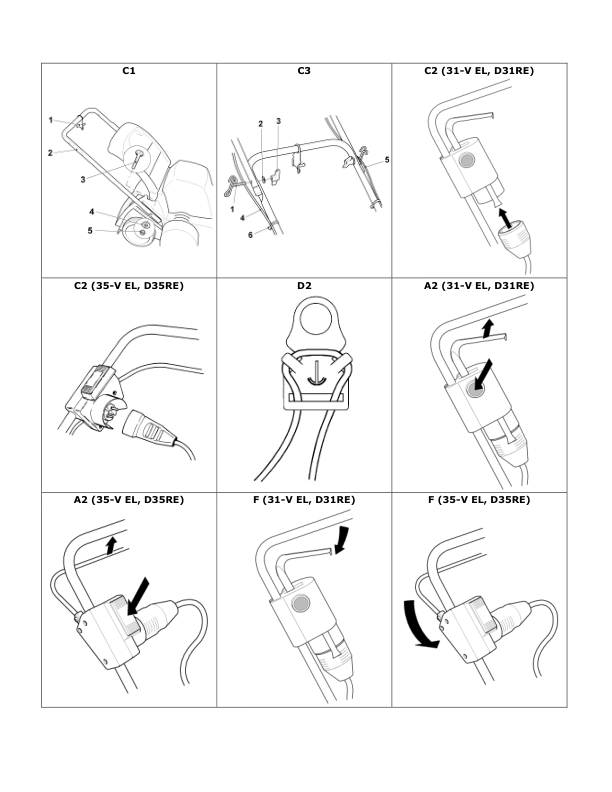 John Deere 31-V EL (SA725), 35-V EL (SA726), D31RE (SA351), D35RE (SA360) Scarifiers Operator’s Manual (SAU14748) Workshop Guide