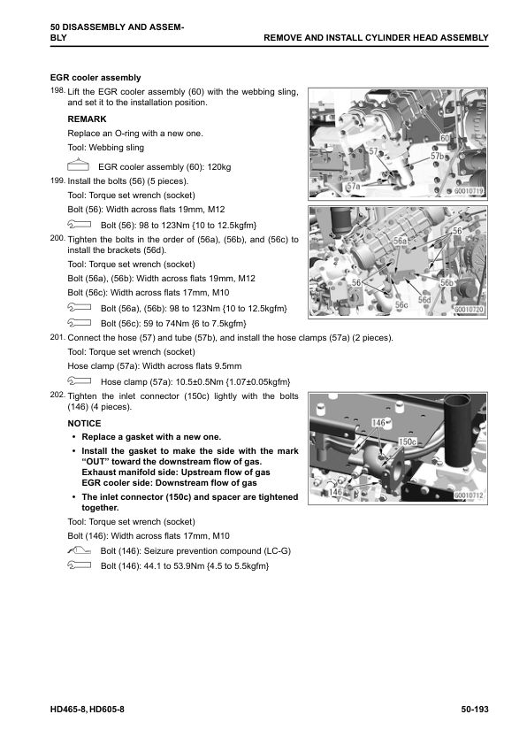 Komatsu HD465-8, HD605-8 Dump Truck Service Repair Manual Workshop Guide