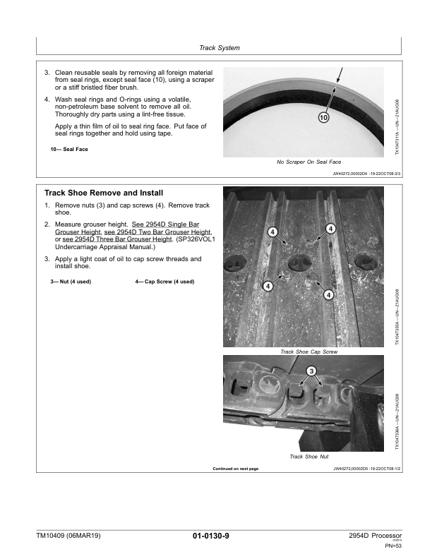 John Deere 2954D Processor Service Repair Manual (TM10409) Workshop Guide