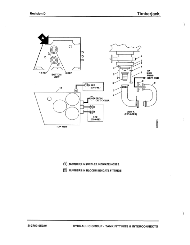 Timberjack 530 Knuckleboom Loader Parts Catalog Manual Workshop Guide