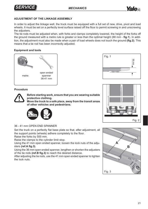 Yale MP20DL Pallet Truck A473 Service Repair Manual Workshop Guide