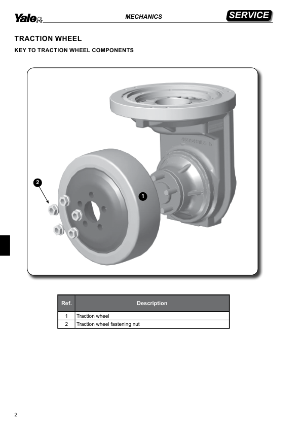 Yale MS10, MS12, MS14, MS16, MS20 Pallet Stacker D852 Series Repair Manual Workshop Guide