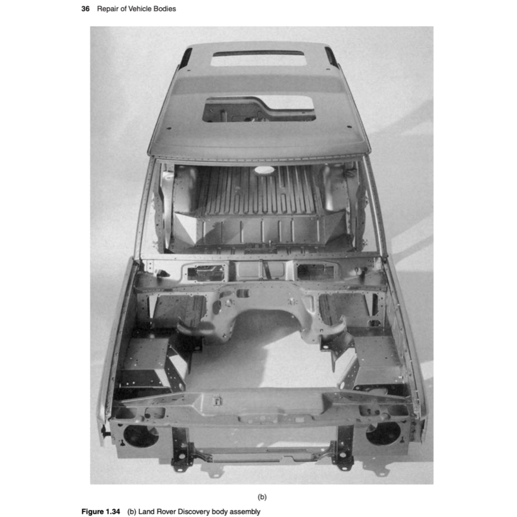 THE REPAIR OF VEHICLE BODIES, ANDREW LIVESEY (5th EDITION, 2006)