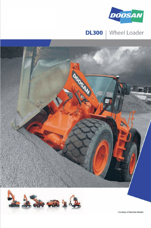 Doosan Daewoo DL300 Wheeled Loader Service Manual Workshop Guide