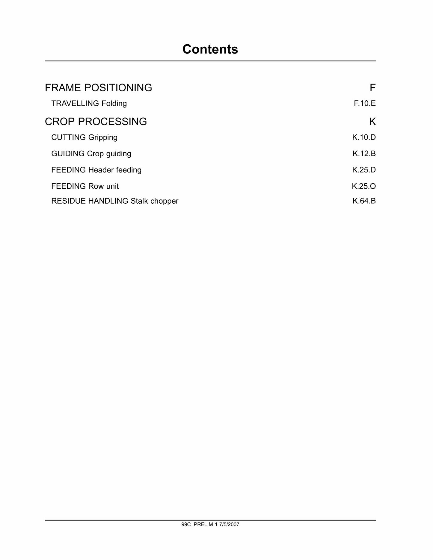 New Holland 99C06R 99C08F Combine Harvester Factory Workshop Service Manual