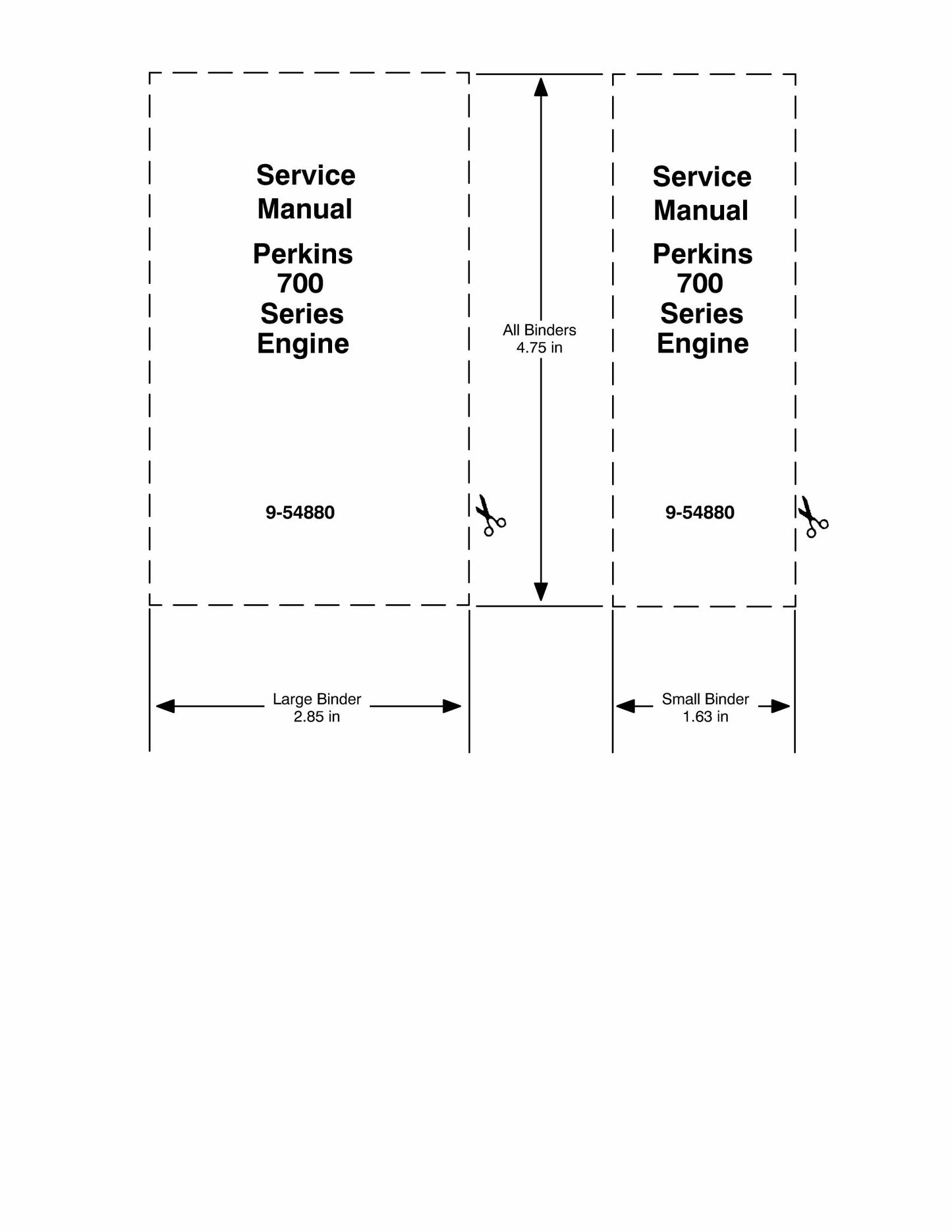 CNH Perkins 700 Series Engine Factory Workshop Service Manual 9-54880