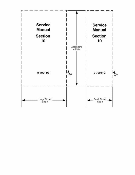 CASE 530 Fork Lift Factory Workshop Service Manual 9-70011G