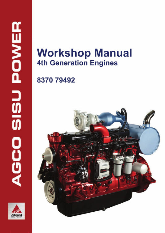 AGCO Sisu Power 4th Generation Engines Workshop Manual 9806-4100