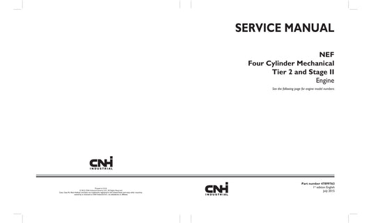 CASE Factory Workshop Service Manual 47899763