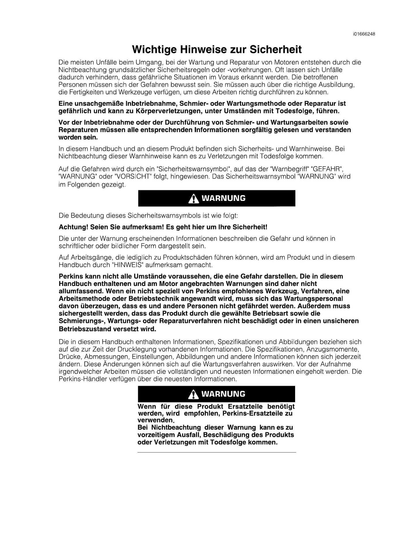 PERKINS Engine Factory Workshop Operator Manual