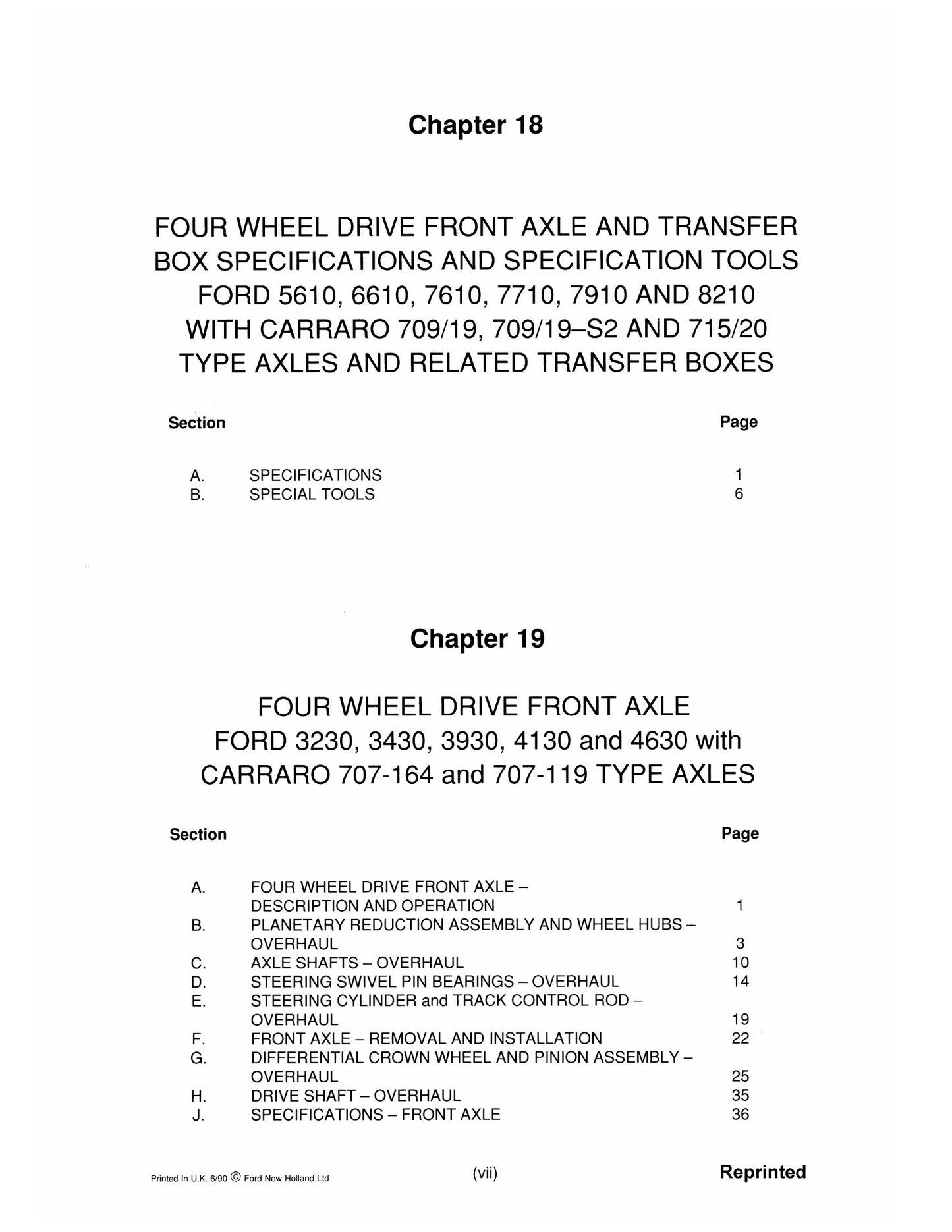 New Holland 3230 3430 3930 4130 4630 5610 6610 7610 7710 7910 8210 Tractor Factory Workshop Service Manual