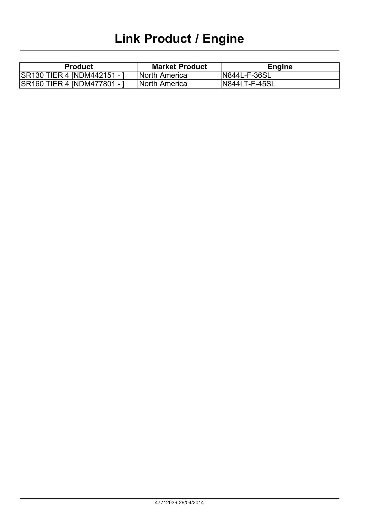 CASE SR130 SR160 Skid Steer Loader Factory Workshop Service Manual 47712039