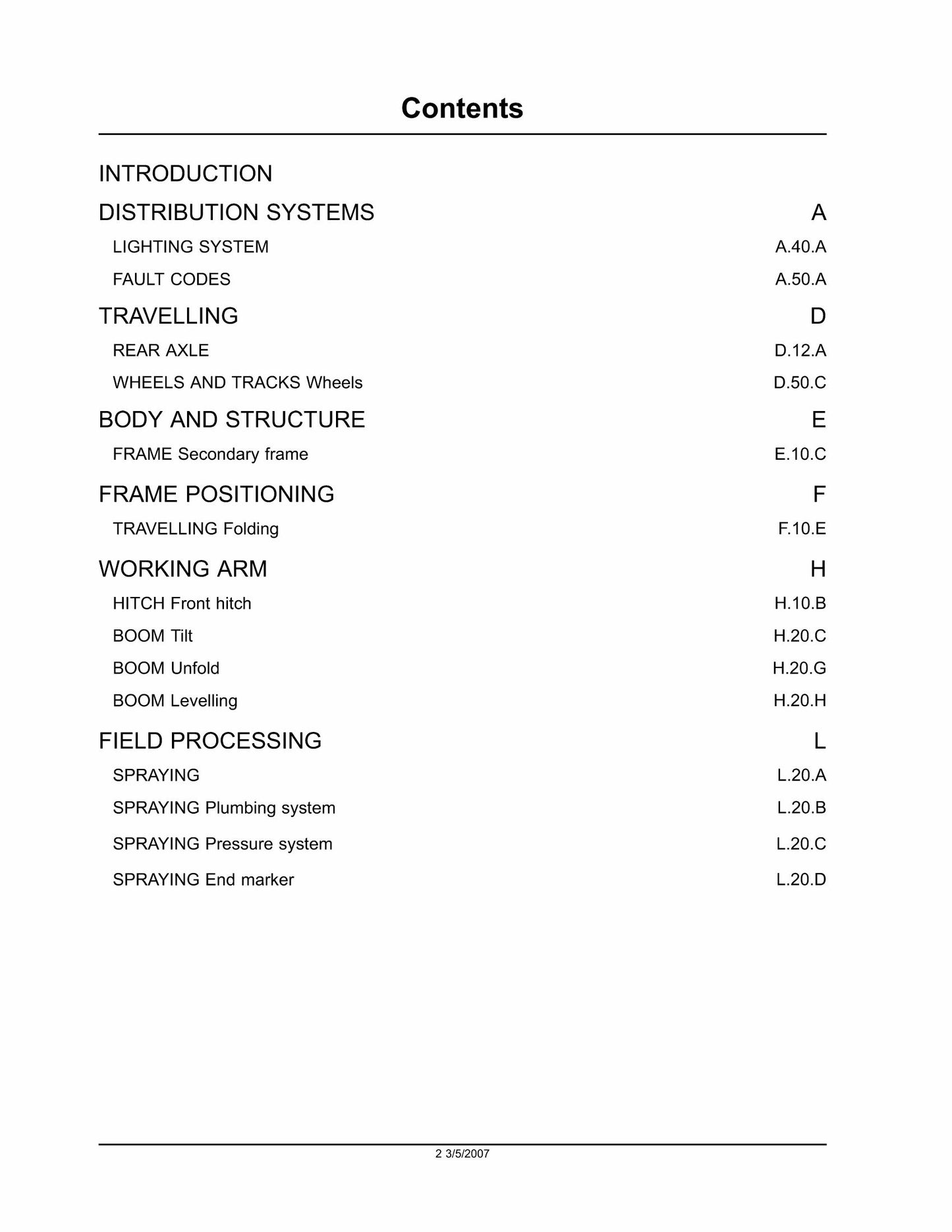 Flexi-coil 68XL 68 Sprayer Factory Workshop Repair Manual