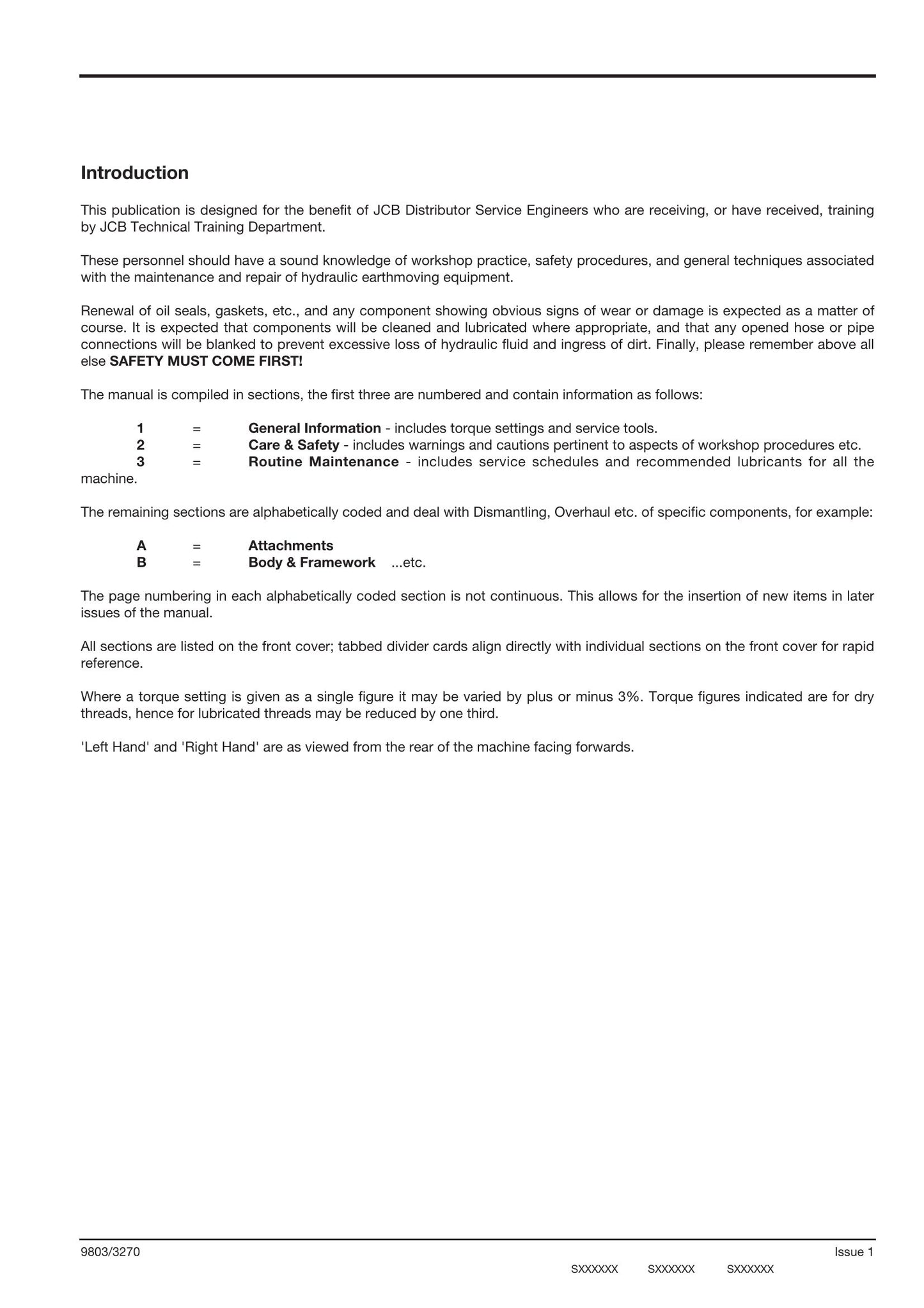 JCB 3CX 4CX 214 215 217 Backhoe Loader Factory Workshop Service Manual 9803/3270