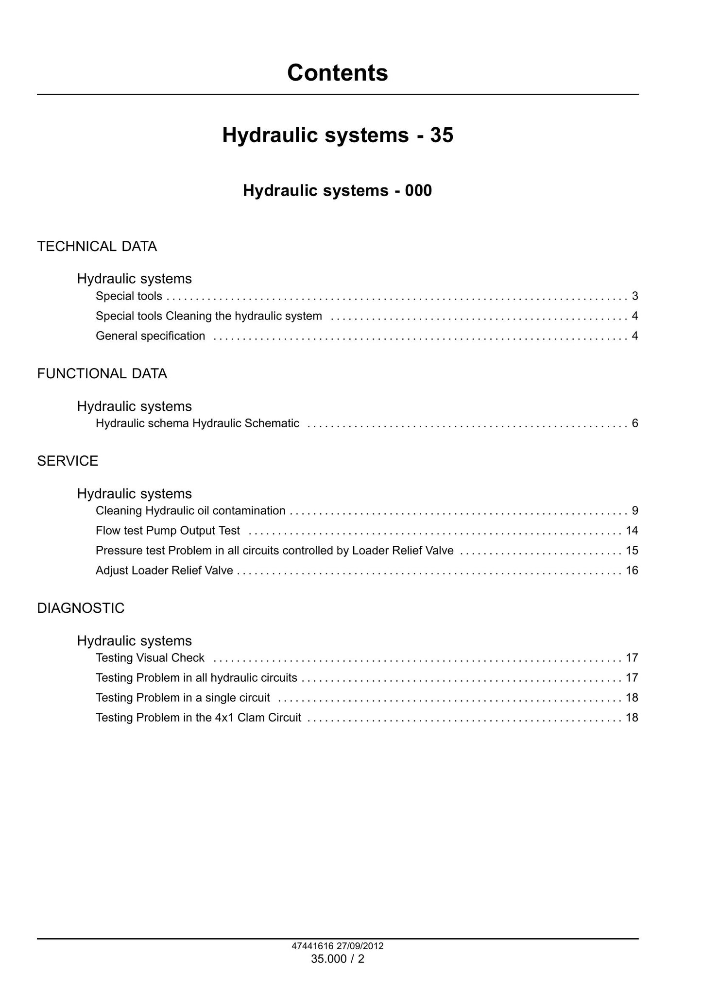 New Holland U80C Excavator Factory Workshop Service Manual 47441616