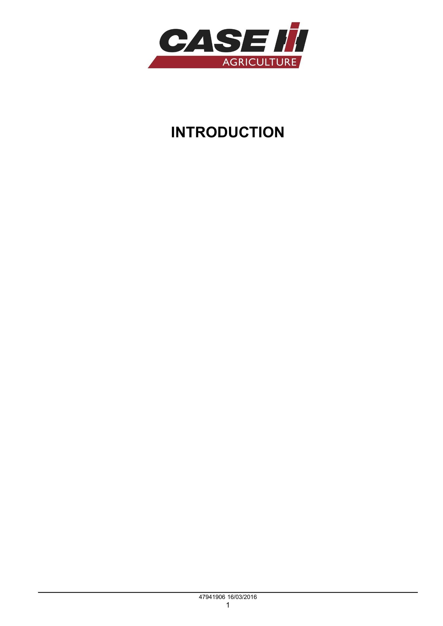 CASE Farmall 40C Farmall 50C Compact Tractor Factory Workshop Service Manual 47998535