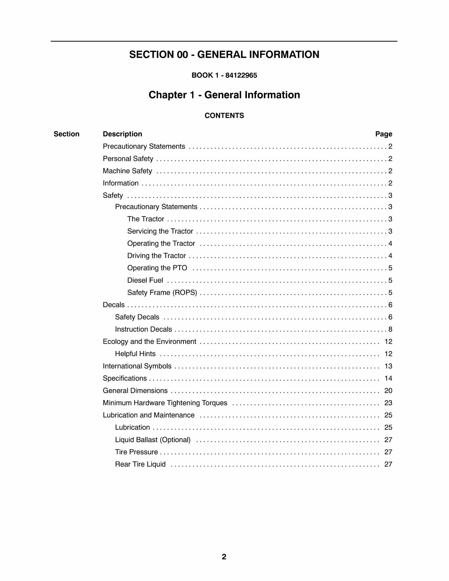 New Holland T2210 T2220 Boomer 2030 Boomer 2035 Tractor Factory Workshop Repair Manual 84122964