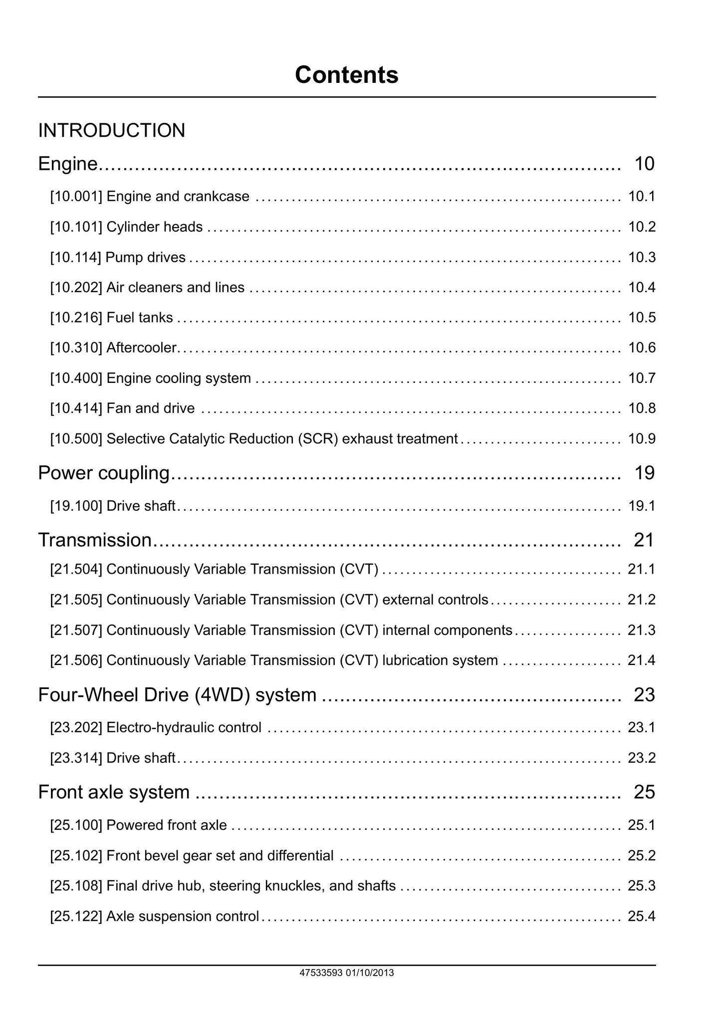New Holland T8.275 T8.300 T8.330 T8.360 T8.390 T8.420 Tractor Factory Workshop Service Manual 47533593