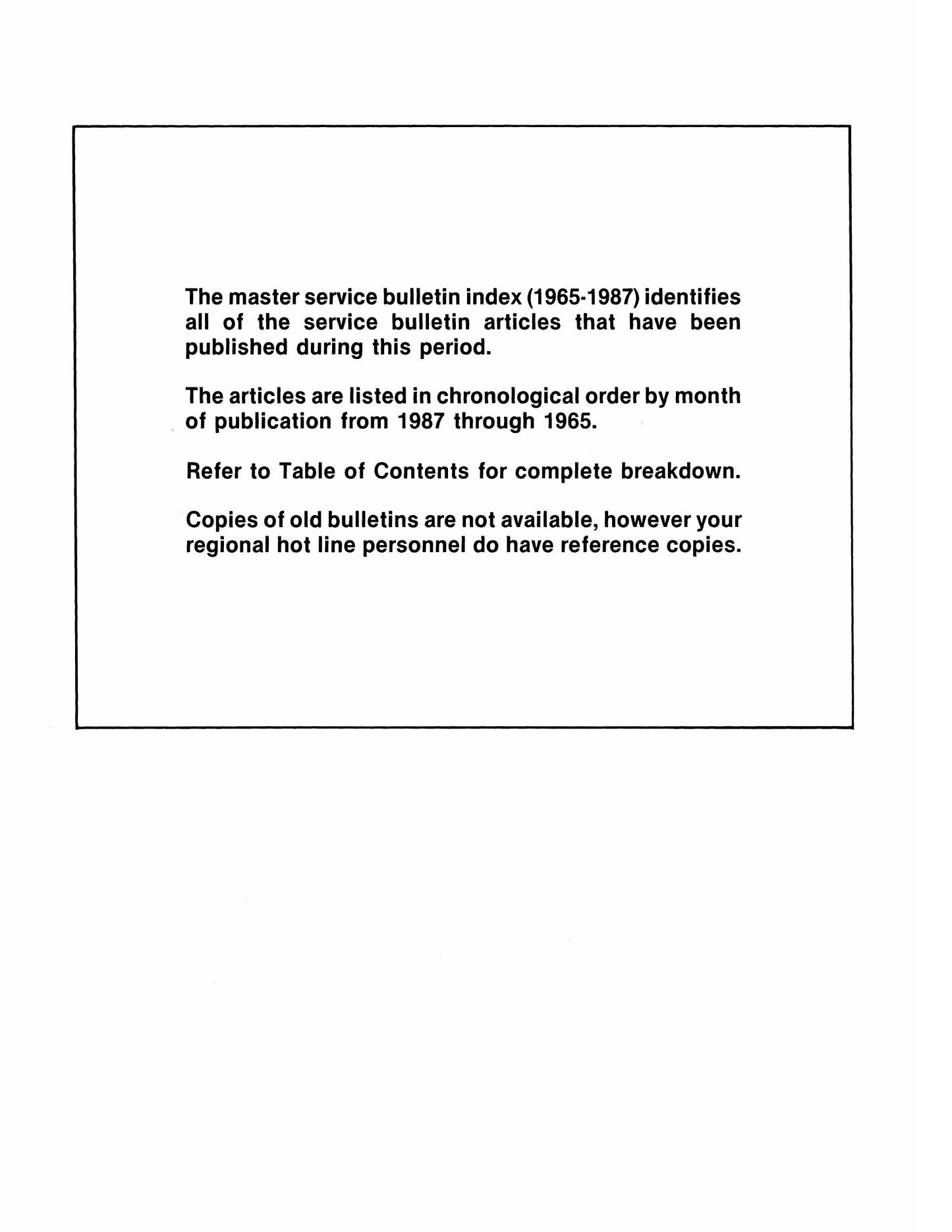 Ford 755 758 Backhoe Service Bulletin 40991790