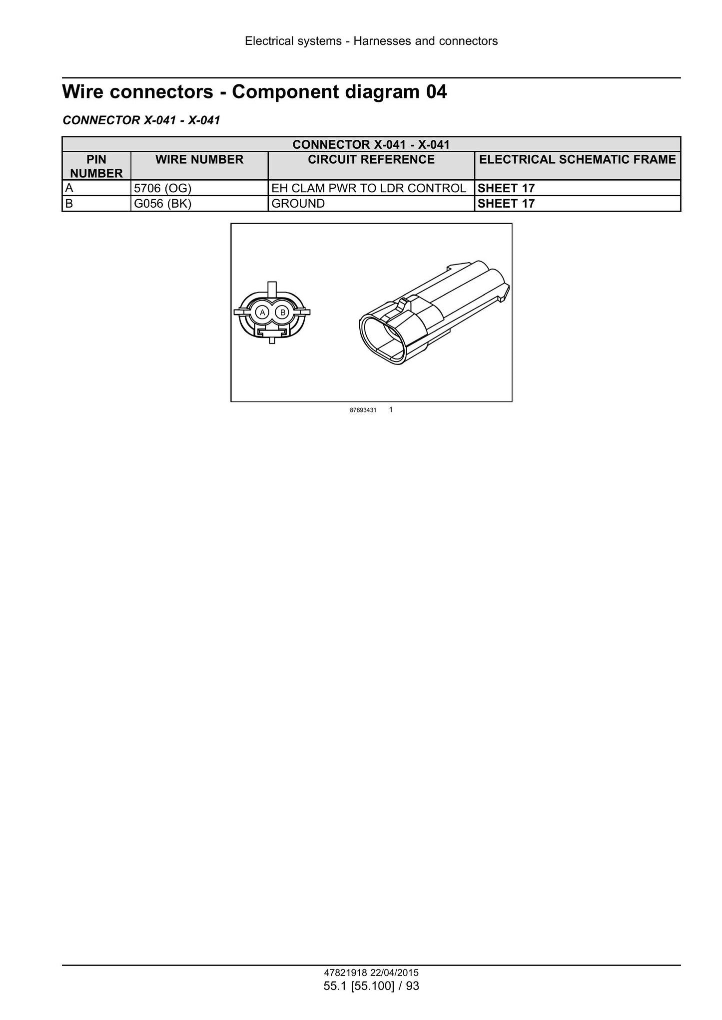 New Holland U80C Tractor Loader Factory Workshop Service Manual 47881789