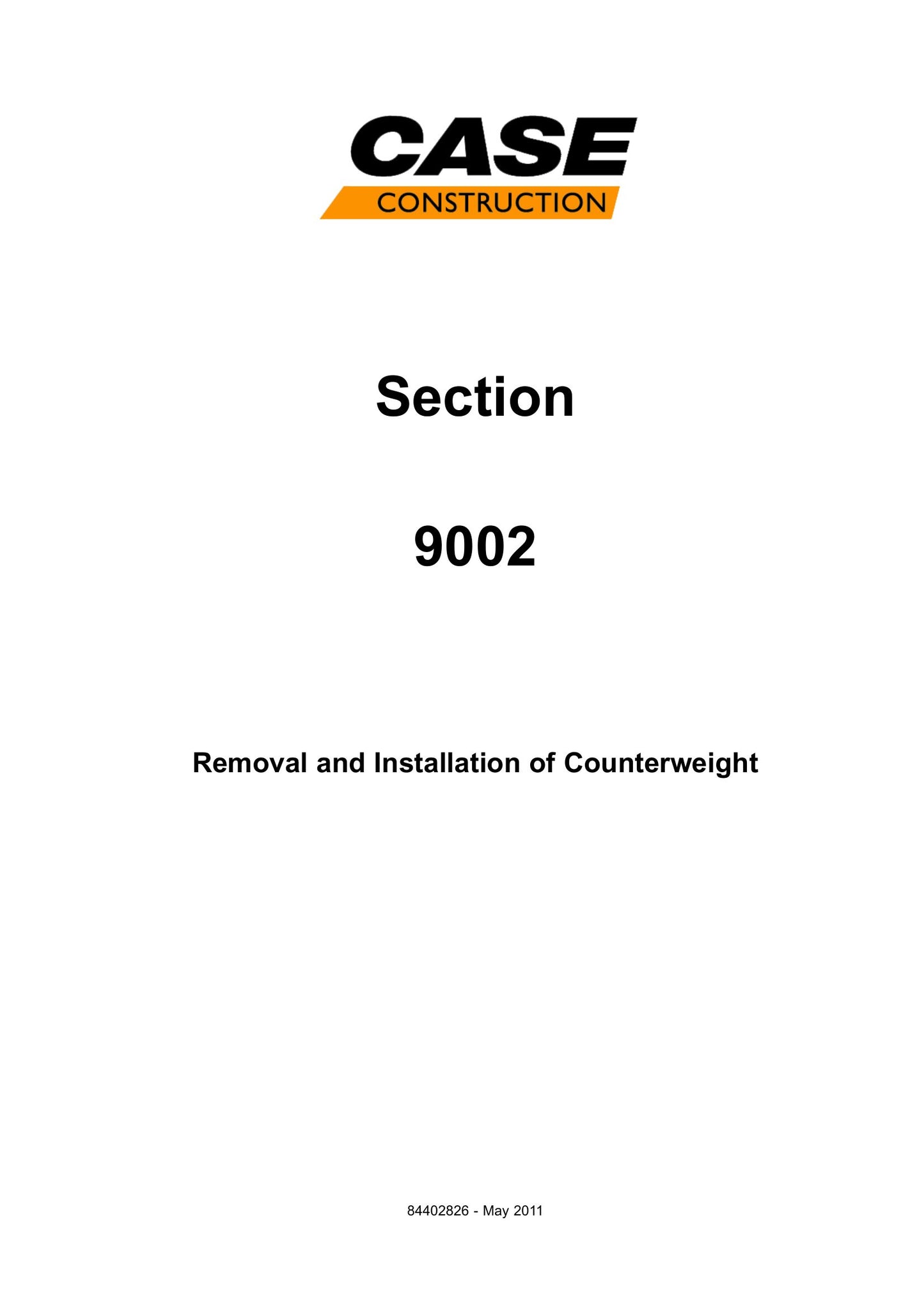 CASE CX250C CX250C LR Crawler Excavator Factory Workshop Service Manual 84541690