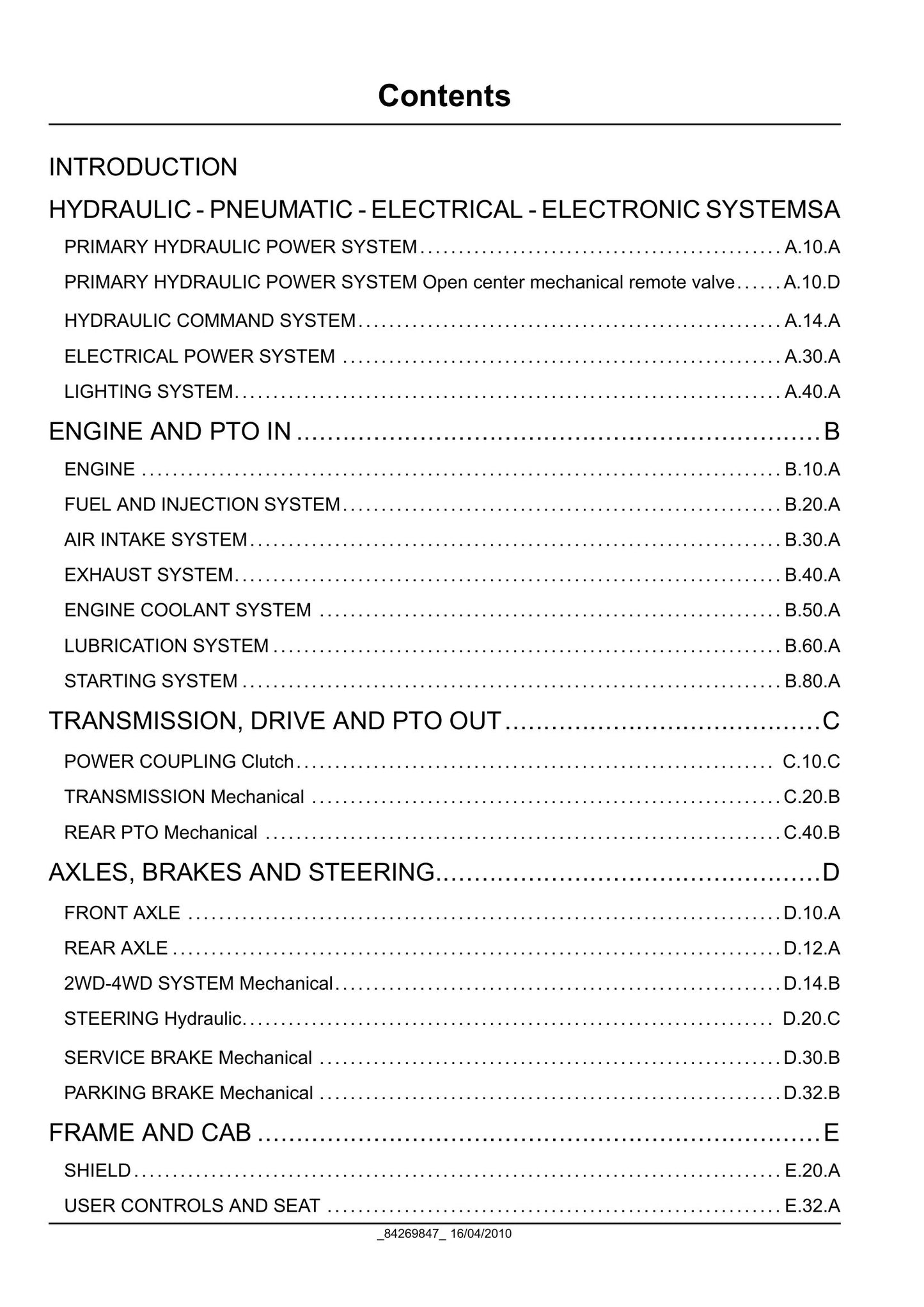 NEW HOLLAND Workmaster 45 Workmaster 55 Tractor Factory Workshop Service Manual 84269847