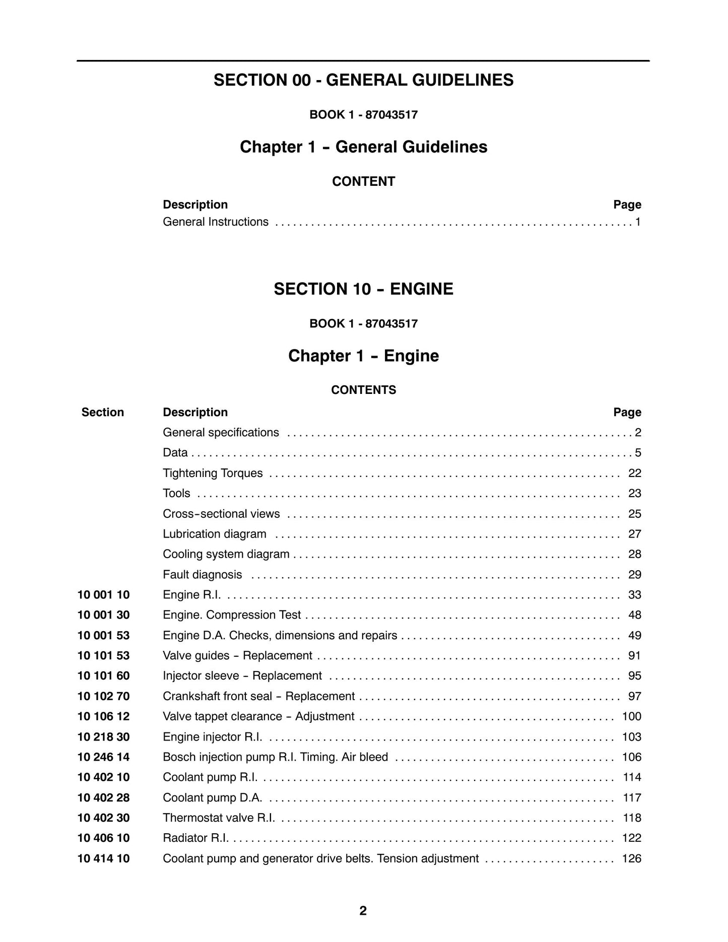 New Holland TL70 TL80 TL90 TL100 Tractor Factory Workshop Repair Manual 87043525