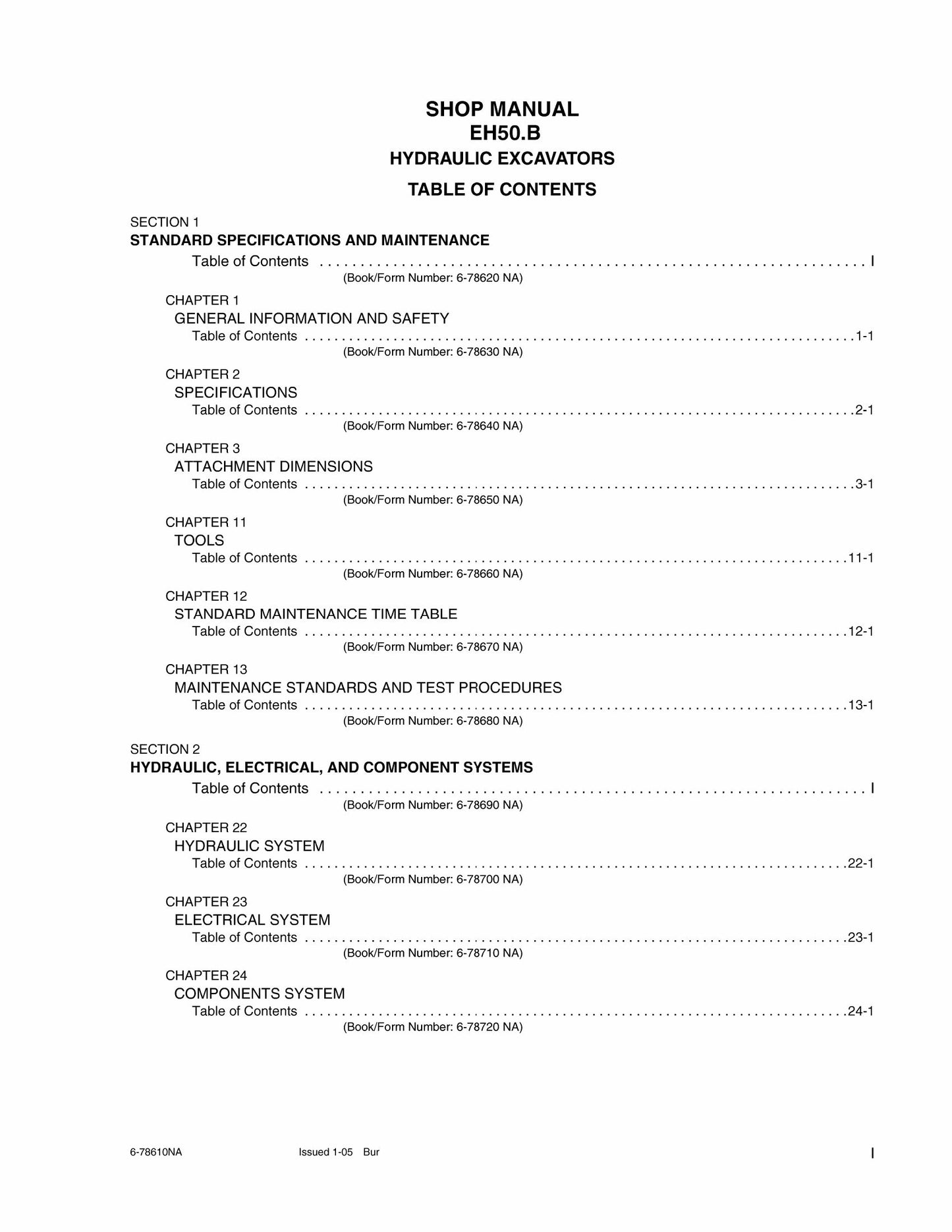 New Holland EH50.B Hydraulic Excavator Factory Workshop Shop Manual