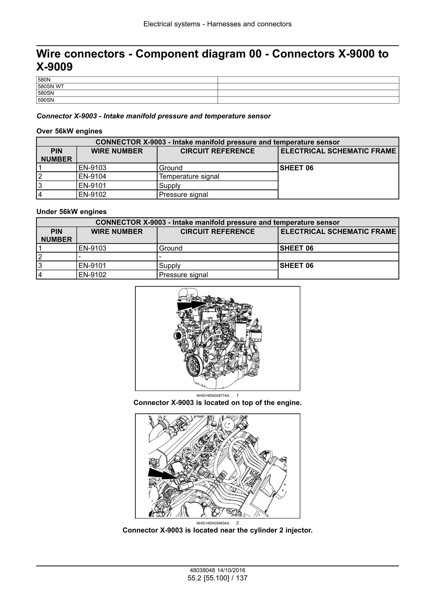 CASE 580N 580SN WT 580SN 590SN Backhoe Loader Factory Workshop Service Manual 48088069