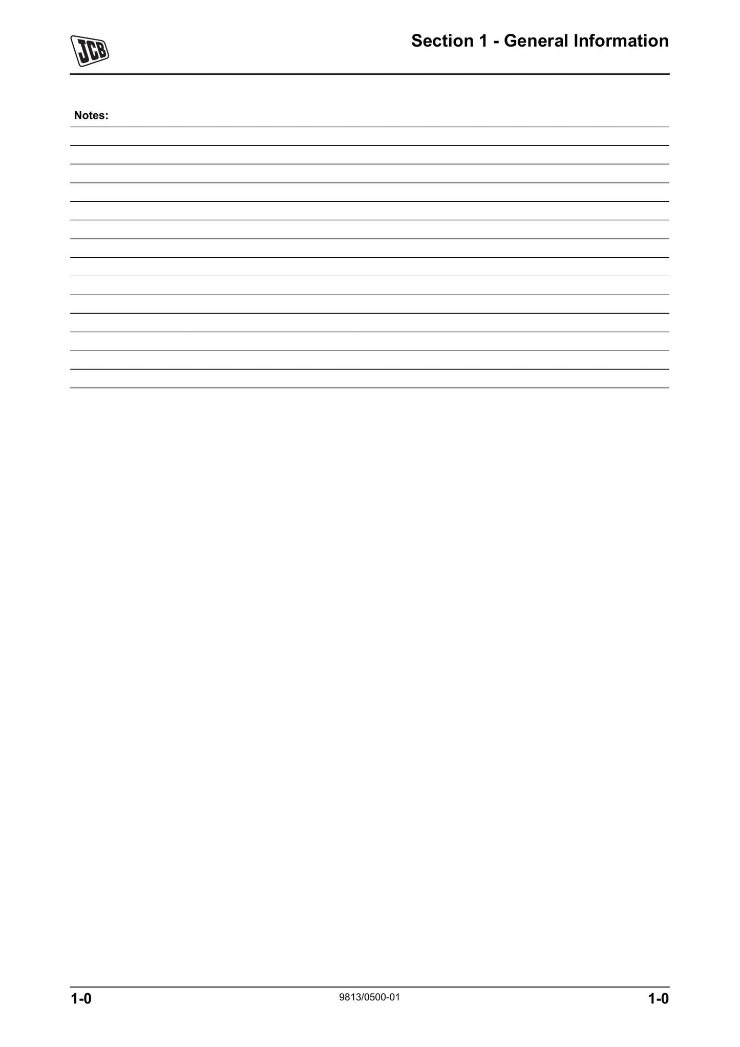 JCB 467 Wheel Loader Factory Workshop Service Manual 9813/0500-01