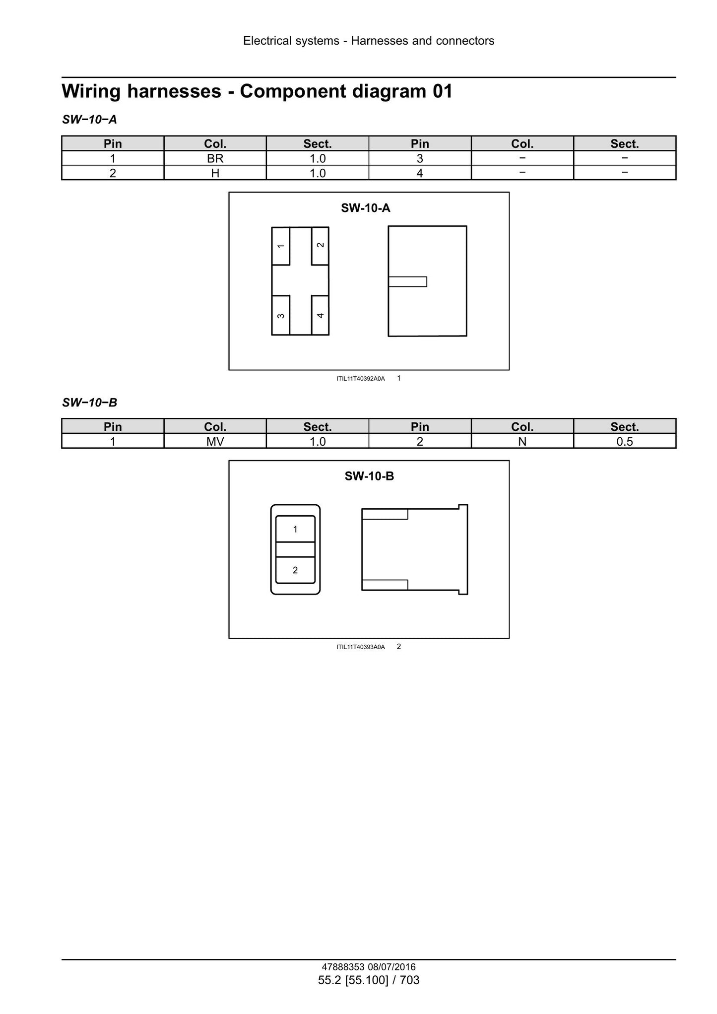 New Holland T4030V T4040V T4050V T4060V Tractor Factory Workshop Service Manual 48048525