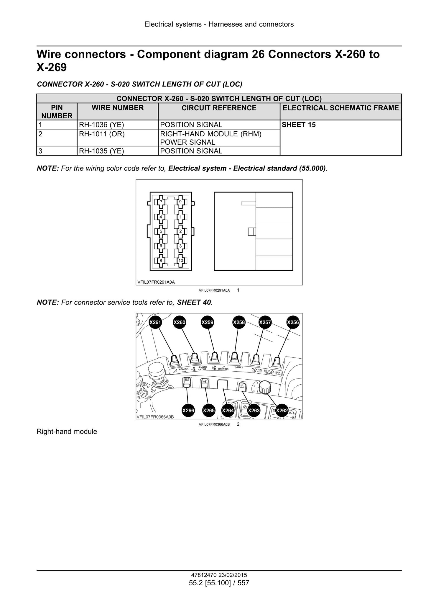 New Holland FR450 FR500 FR600 FR700 FR850 Forage Harvester Factory Workshop Service Manual 47849552