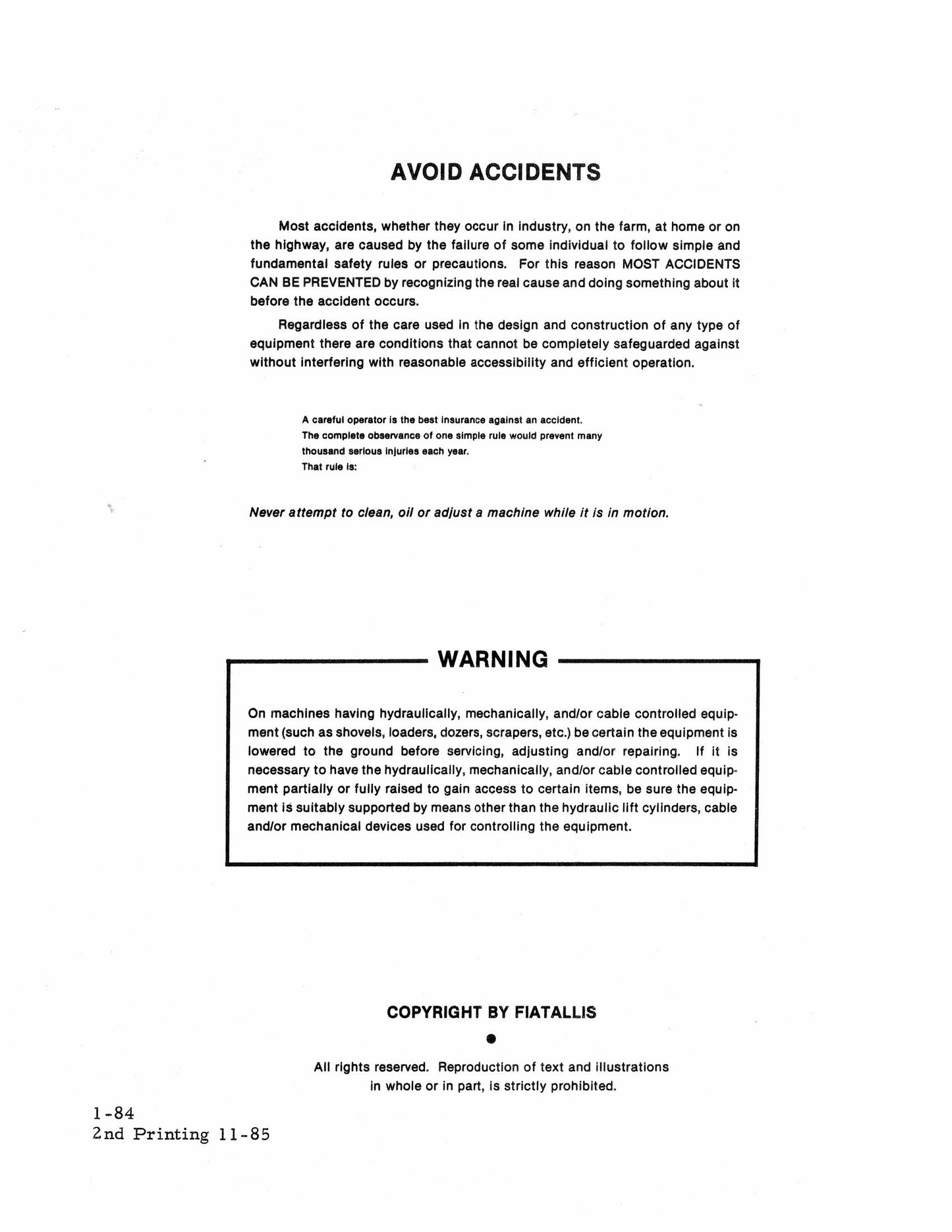 FIATALLIS FR10 FR12 Wheel Loader Factory Workshop Service Manual 73145530