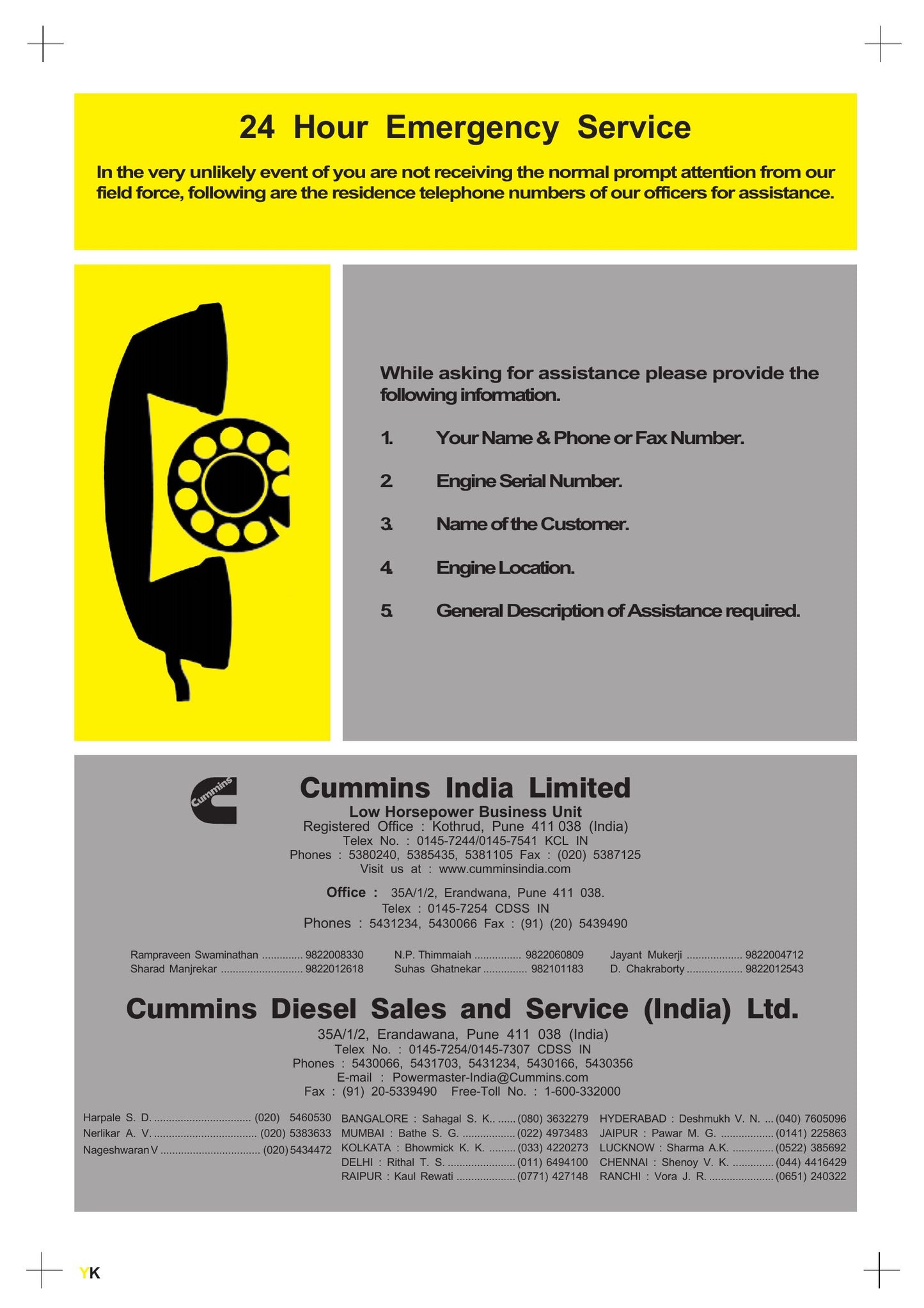 Cummins 4B 3.9 6B 5.9 Engine Operation And Factory Workshop Maintenance Manual 3243818-00