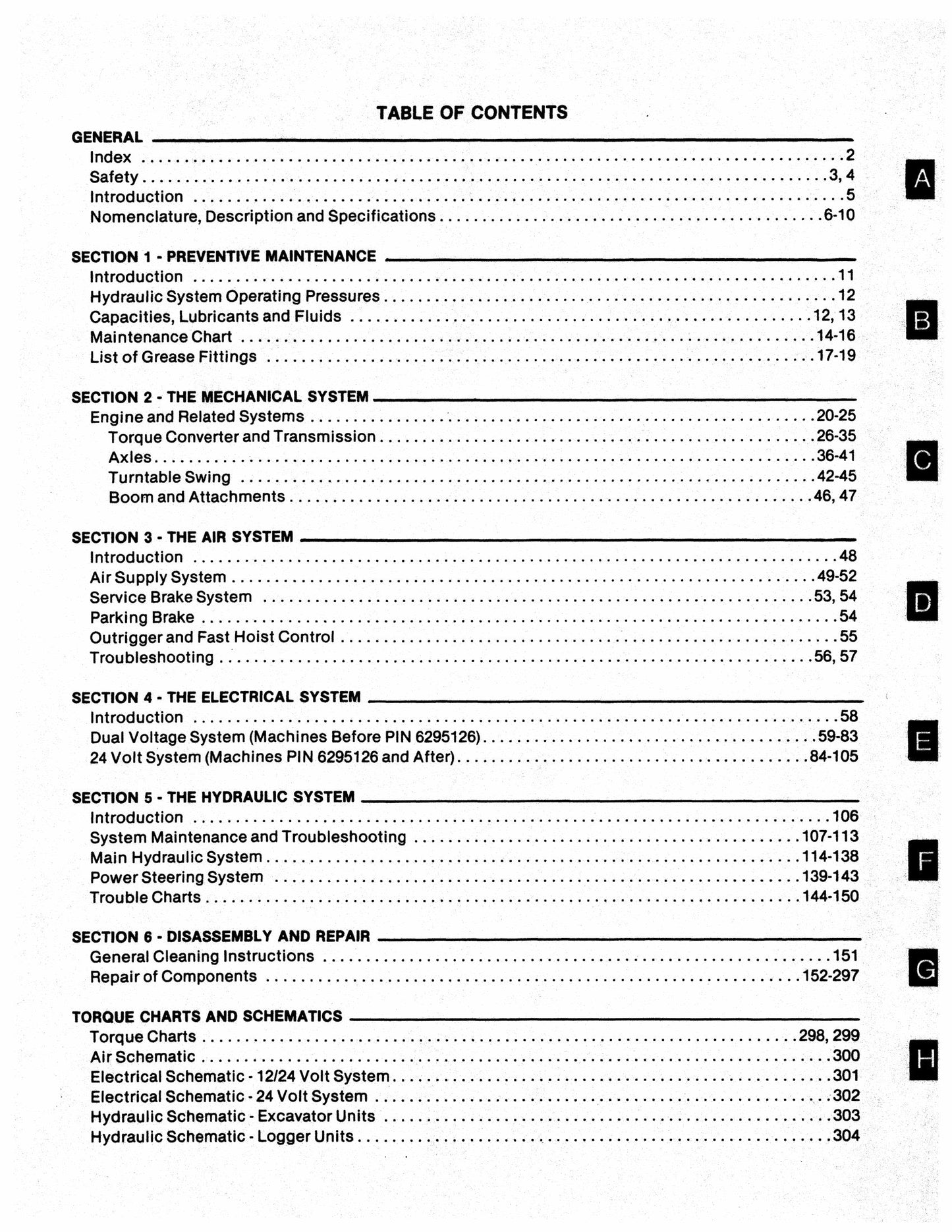 CASE 45 Cruz-Air Excavator Factory Workshop Service Manual S406267M1