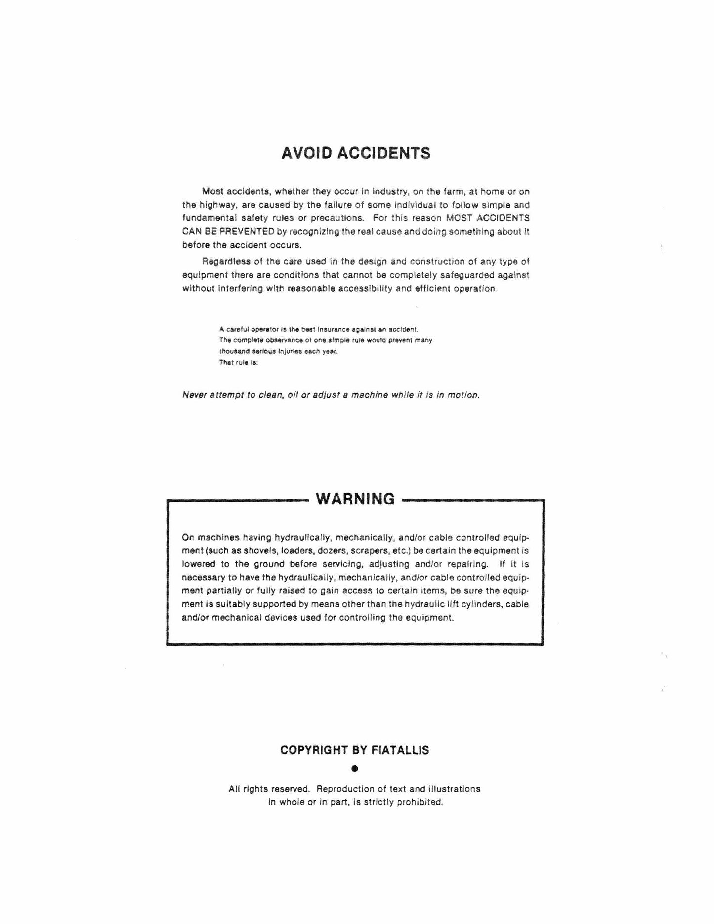 Fiatallis American Bosch APE Series Fuel Injection Pump Factory Workshop Service Manual 70657399