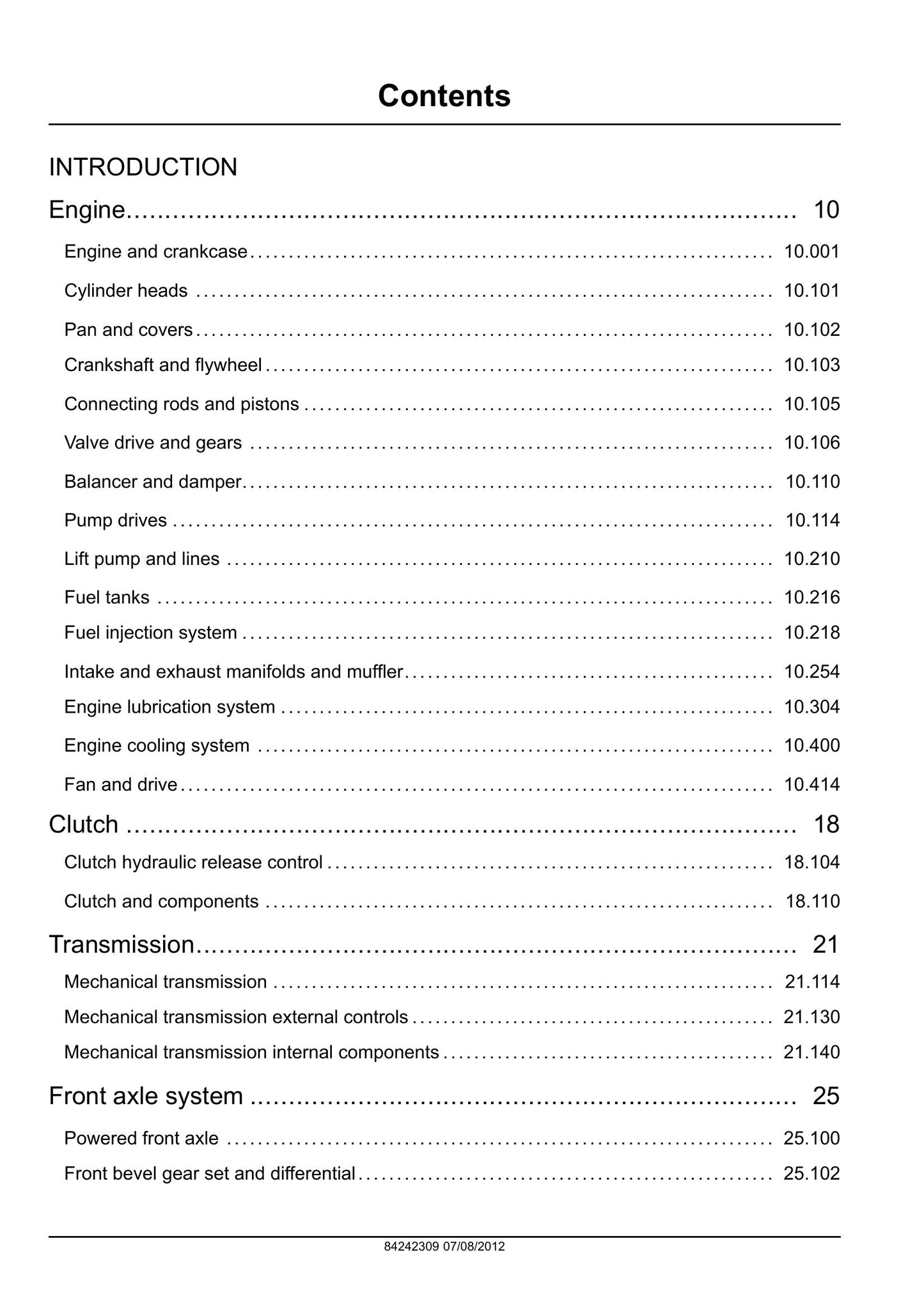 New Holland Boomer 3040 Boomer 3045 Boomer 3050 Compact Tractor Factory Workshop Service Manual 84242309