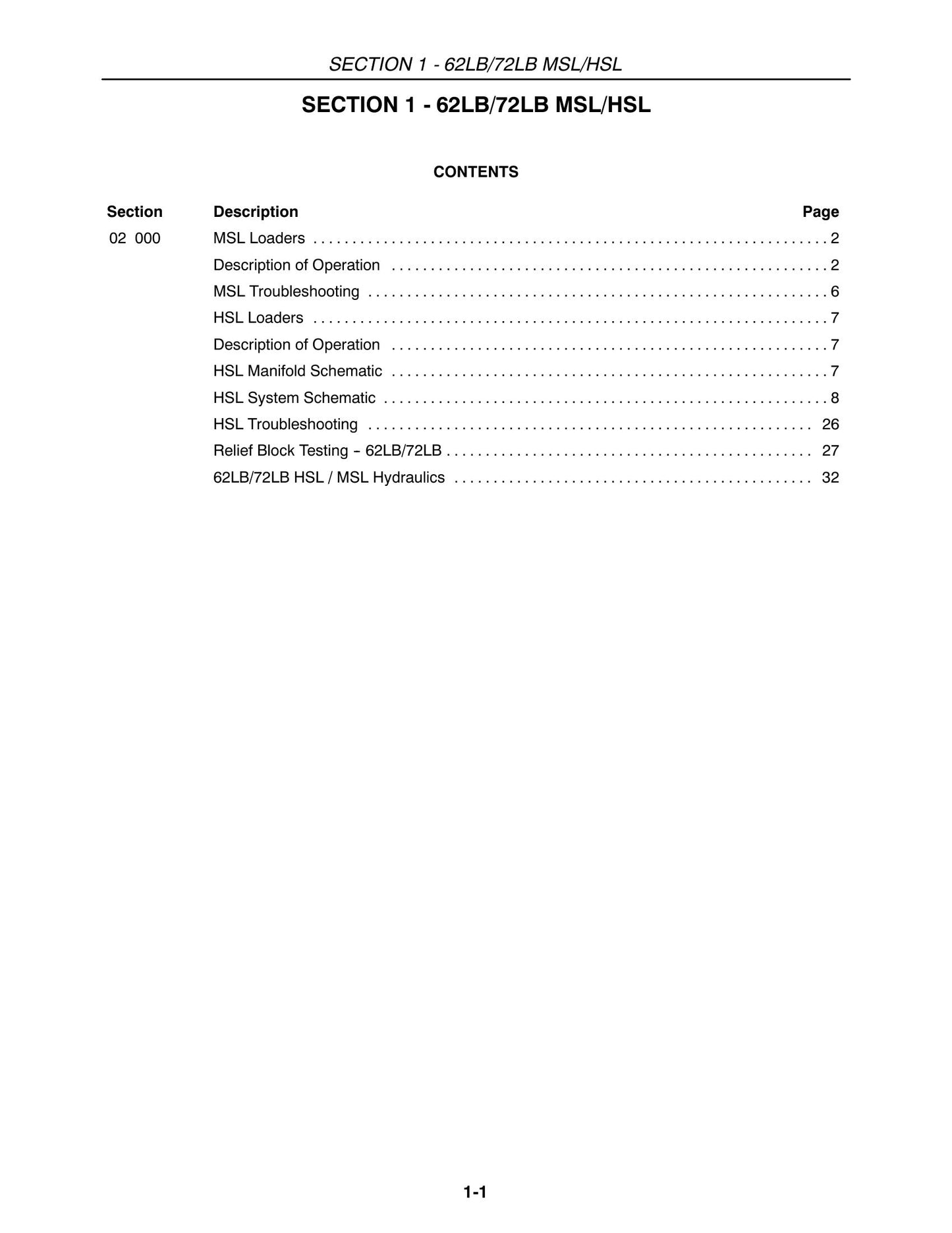 New Holland 62LB 72LB Loader Factory Workshop Repair Manual 87022136