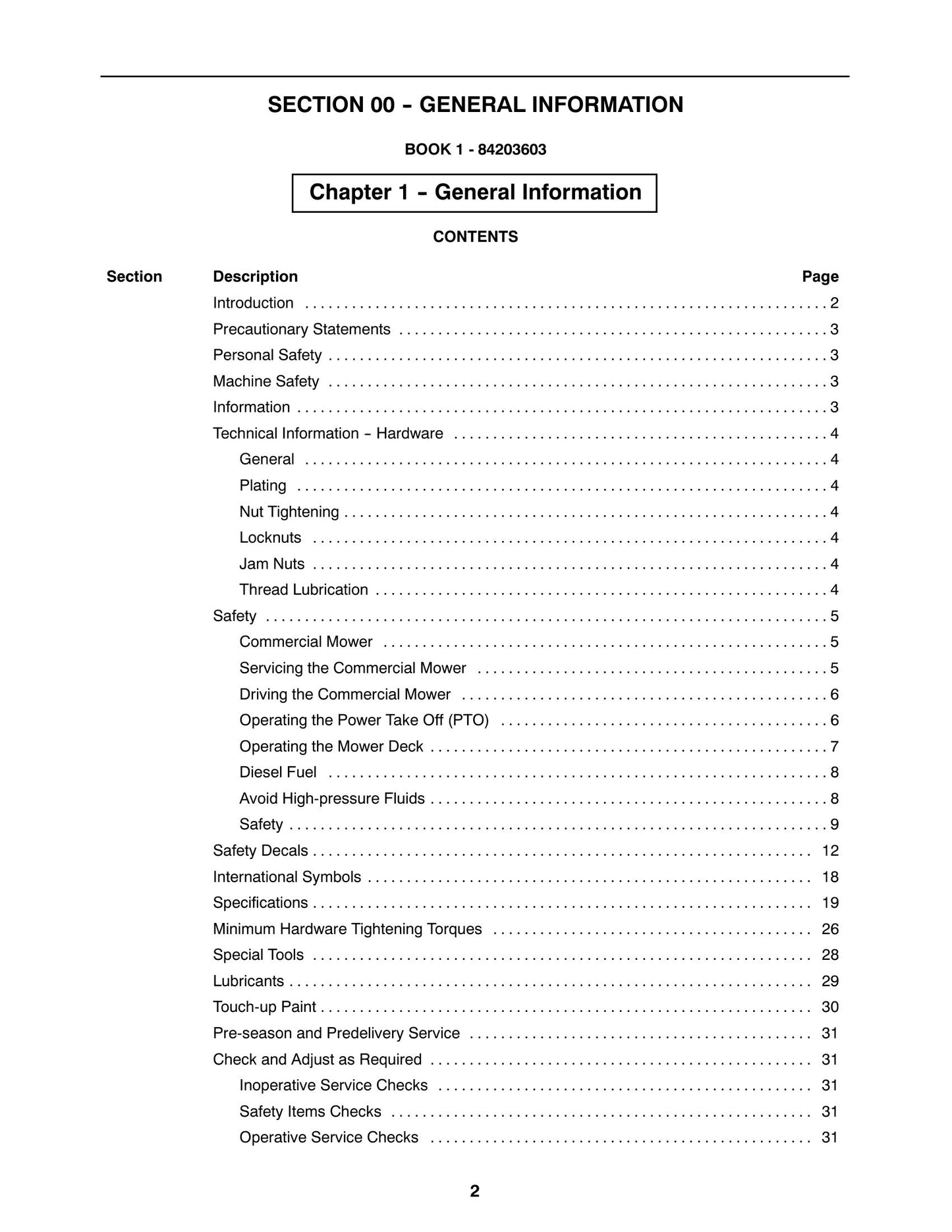 New Holland G6030 G6035 Tractor Factory Workshop Service Manual 84203605