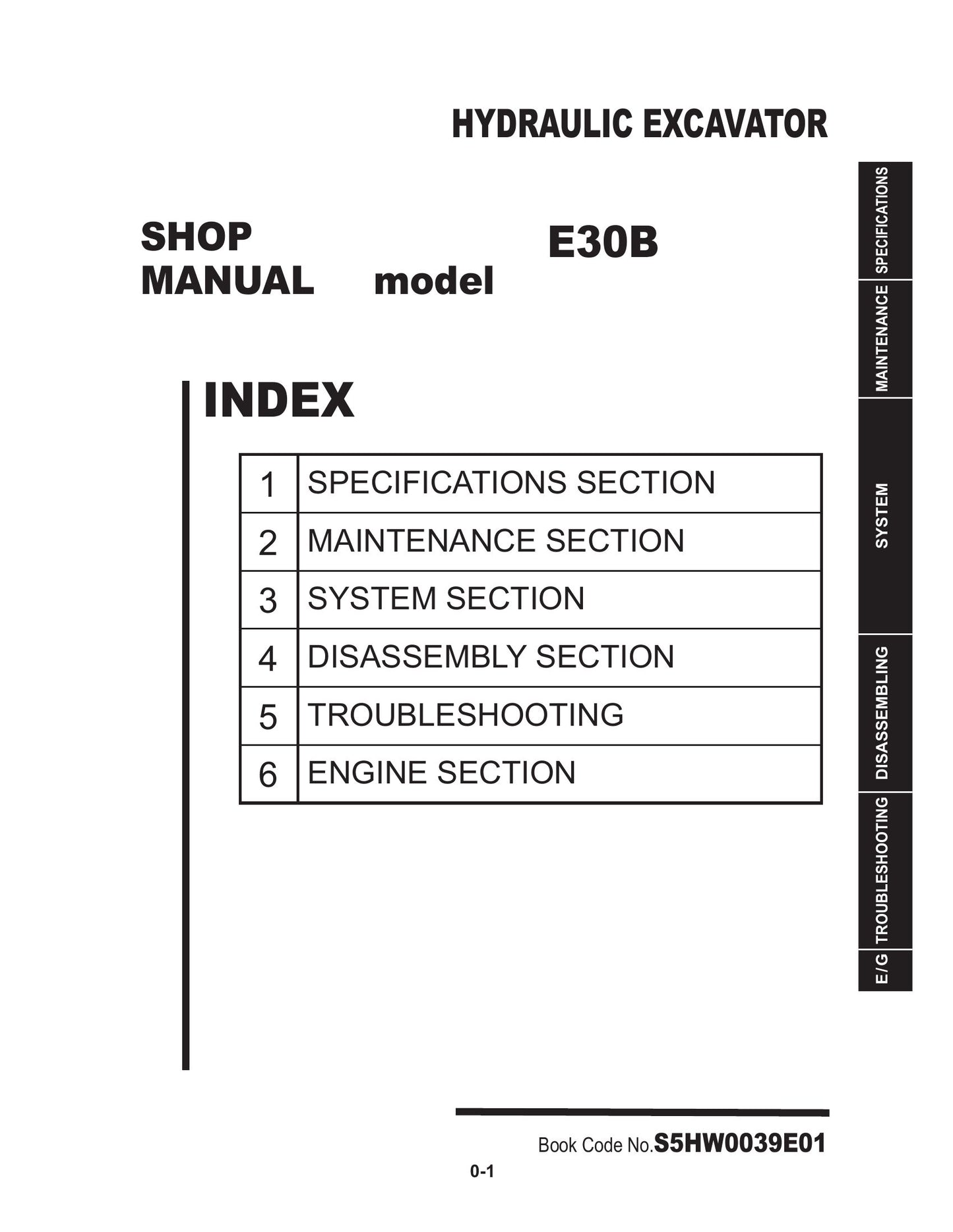 New Holland E30B Compact Hydraulic Excavator Factory Workshop Service Manual S5HW0039E01