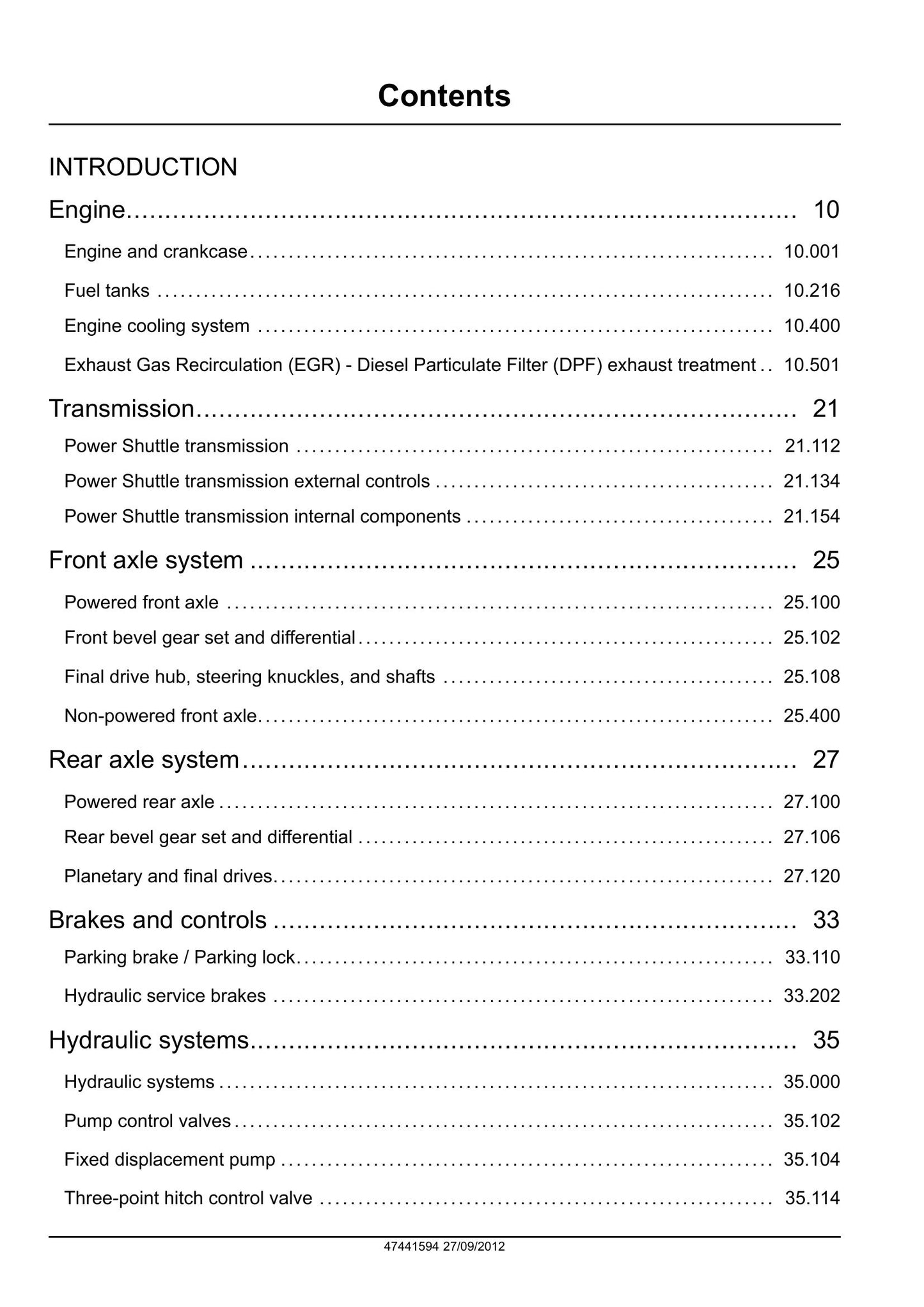 CASE 570NXT Tractor Loader Factory Workshop Service Manual 47441594