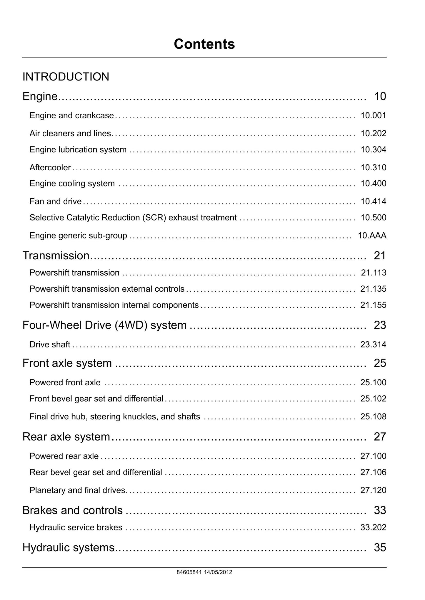 CASE 621F 721F Wheel Loader Factory Workshop Service Manual 84605841
