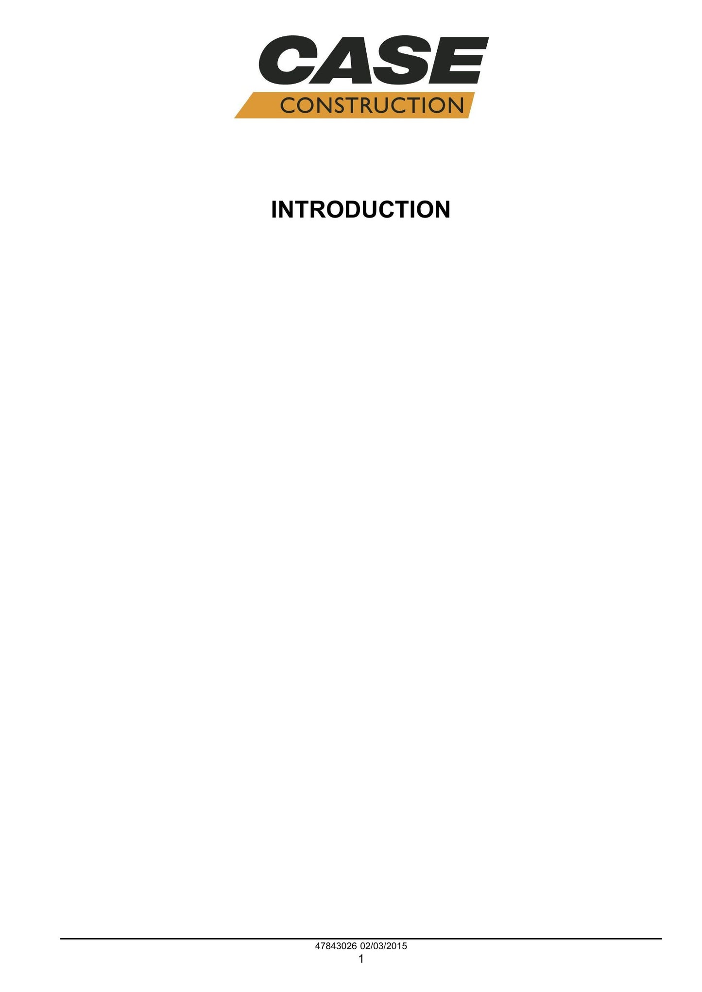 CASE CX350D Crawler Excavator Factory Workshop Service Manual 47869925