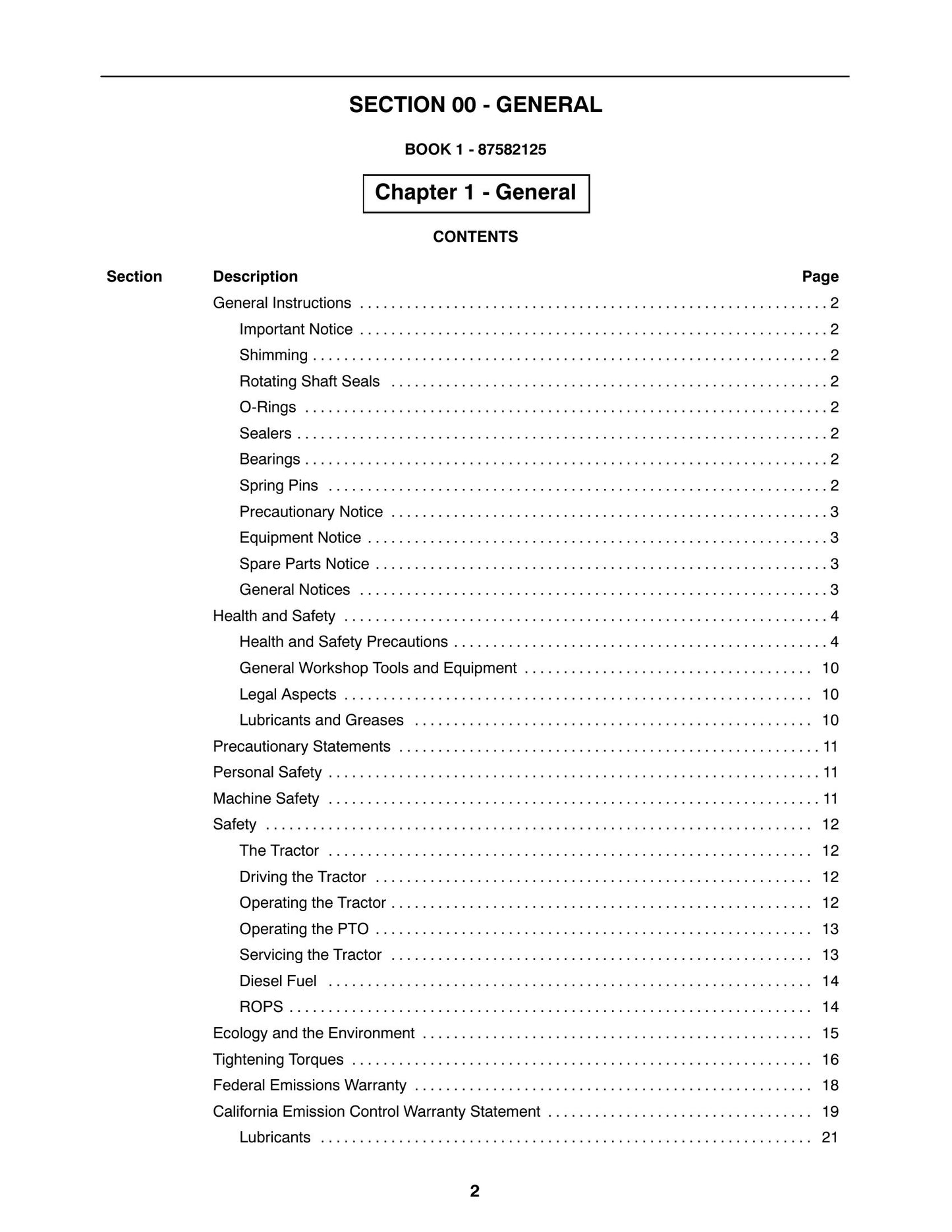 New Holland TK75VA TK80A TK80MA TK90A TK90MA TK100A Tractor Factory Workshop Repair Manual 87582128
