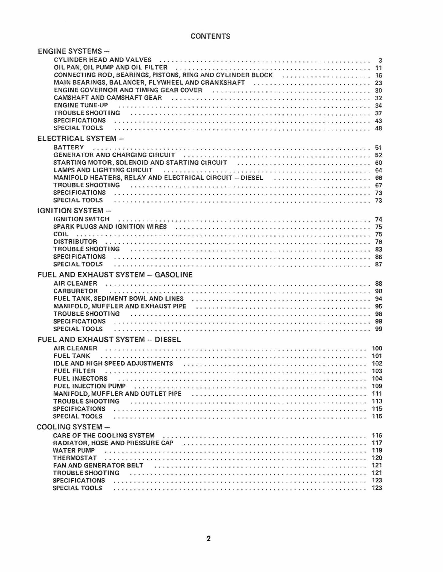 Ford 134-172 4-Cylinder Engine Factory Workshop Service Manual 40540160