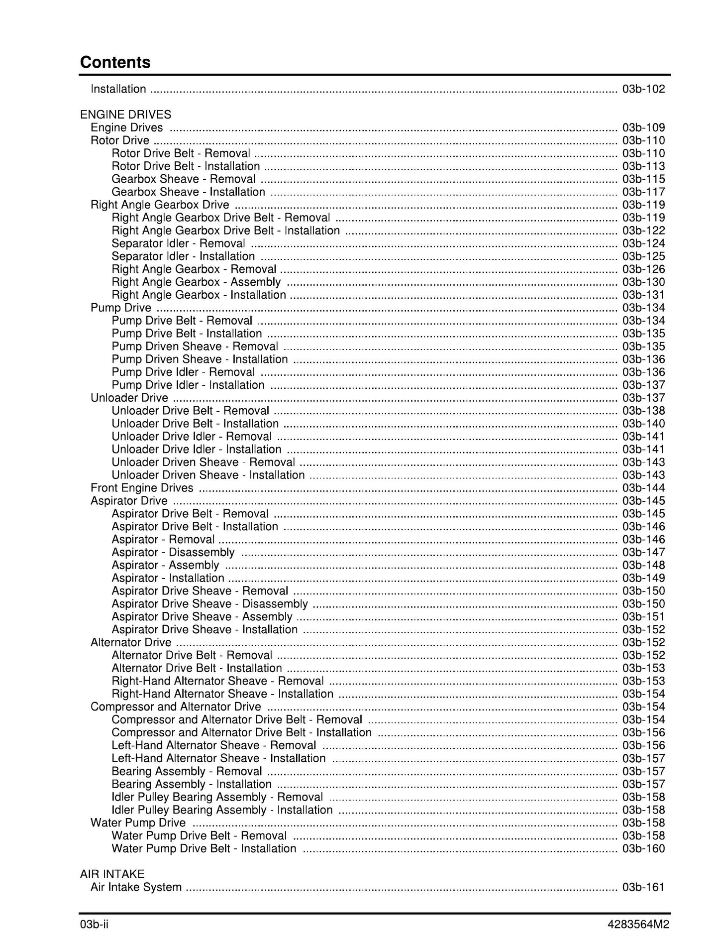 Massey Ferguson 9545 9565 Combine Harvester Factory Workshop Service Manual 4283564M2