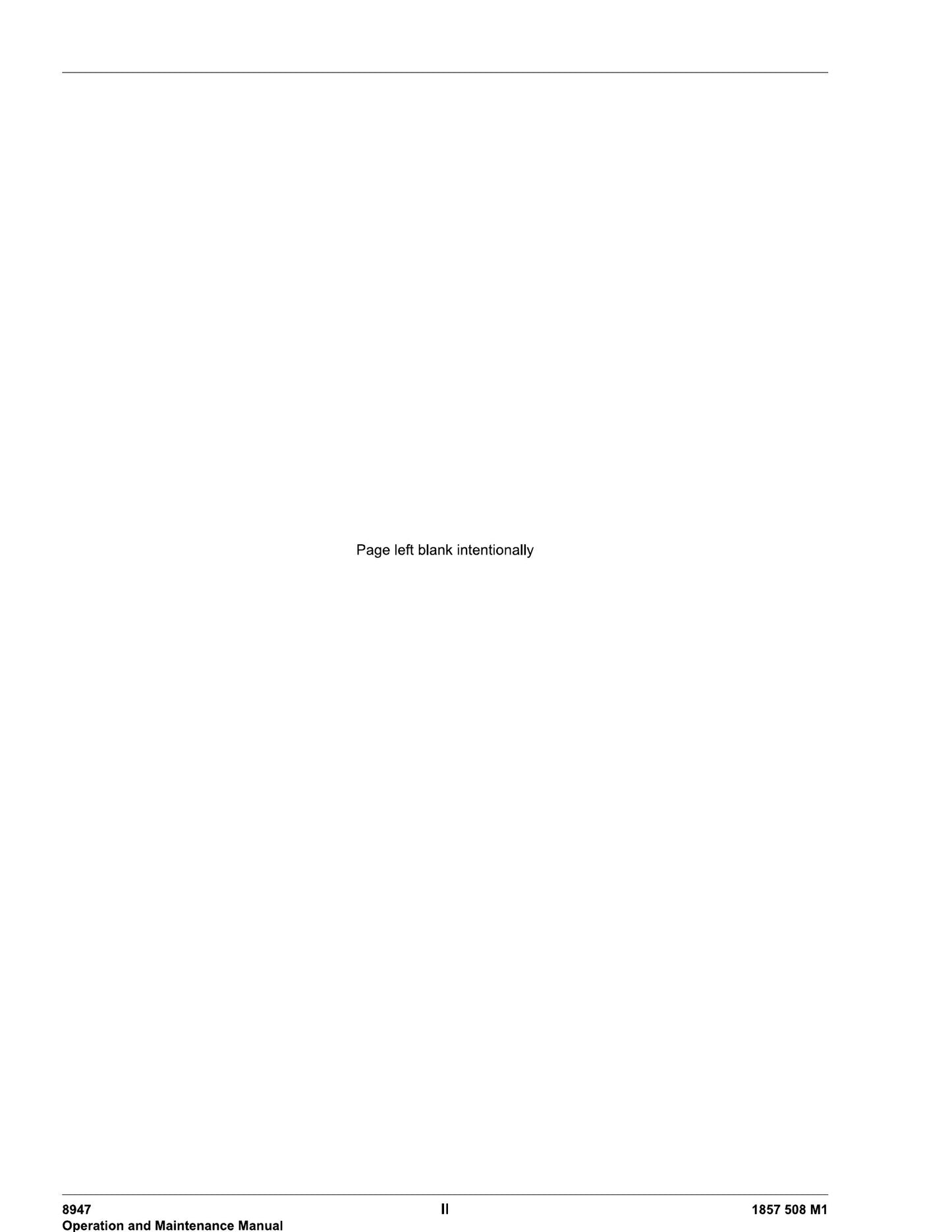 MASSEY FERGUSON Telescopic Handler Operation and Factory Workshop Maintenance Manual 1857 508 M1