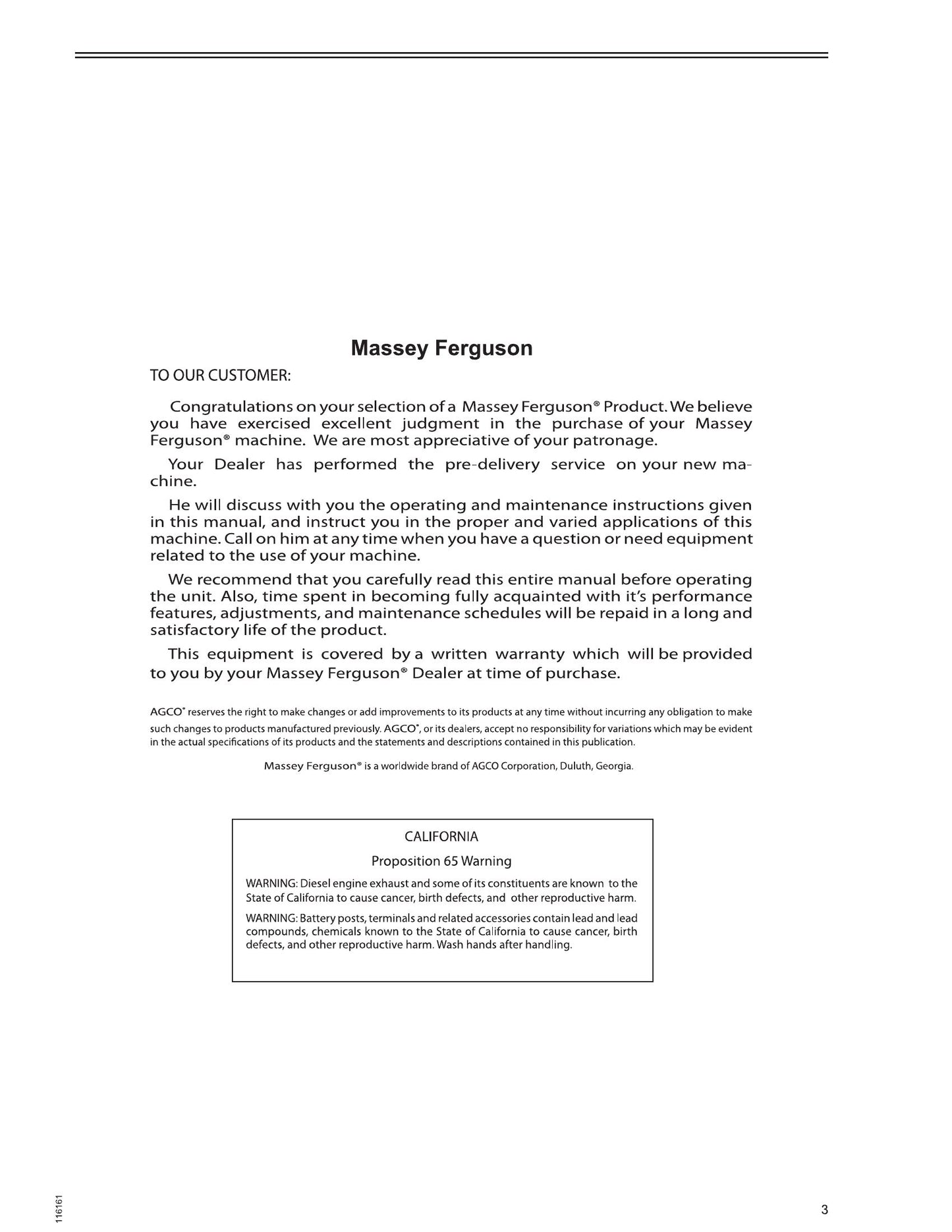 MASSEY FERGUSON 931 936 941 946 951 956 958 961 968 978 988 Wheel Loader Factory Workshop Operator Manual